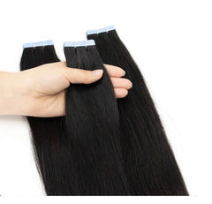 Natural Straight Indian Hair Tape-Ins