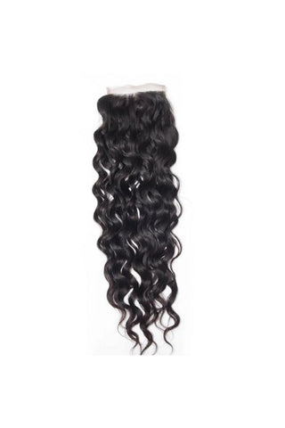 Natural Curly HD Closure 4X4