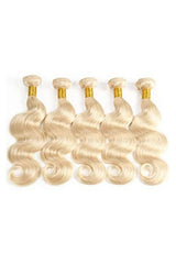 613 Blonde Body Wavy Hair Weft