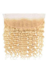 613 Blonde Water Wave Frontal 13X4